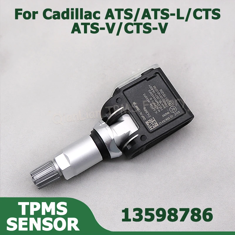 315MHz 13598786 TPMS Sensors For Cadillac ATS ATS-L ATS-V CTS CTS-V Car Wheel Tire Pressure Monitoring System Sensor Accessories