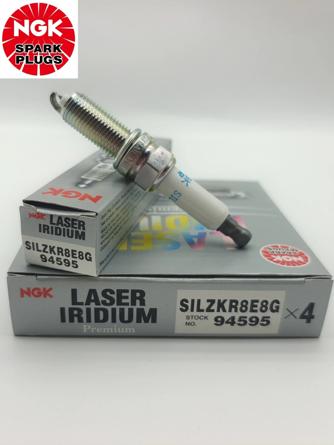 4Pcs Original NGK SILZKR8E8G 94595 Iridium Platinum Spark Plug For Kia K4K5KX3 Hyundai Tucson Encino Ix25 Sonata 1.6T Turbo G4FJ