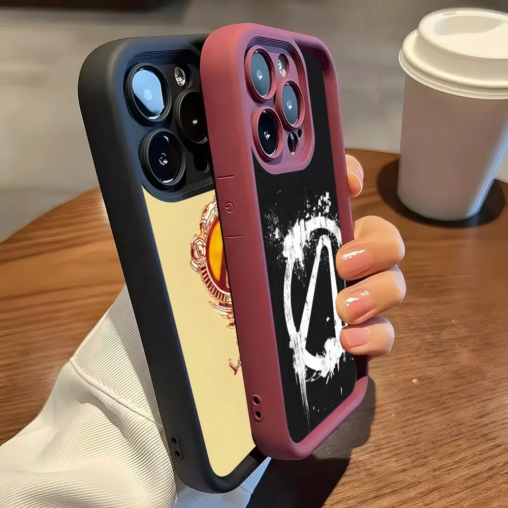 Capa de Celular COOL Borderlands C-Claptrap Compatível com iPhone 17, 16, 15, 14, 13, 12, 11 Pro Max, Air e Outros Modelos