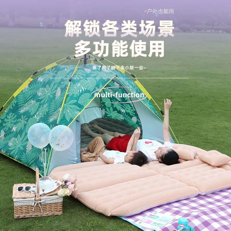 Inflatable Car Mattress For Self-Driving Camping Inflatable Bed Travel Goods Car Inflatable bed SUV Air Mattress