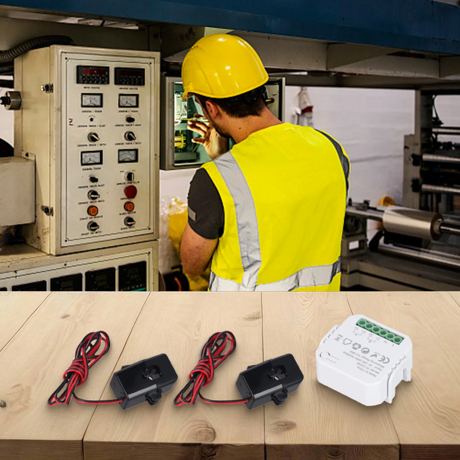 Para Tuya Smart 1/2 vías WiFi medidor de voltaje de energía 1/2 canales con abrazadera AC 110-240V 50/60HZ medidor de energía alternativa