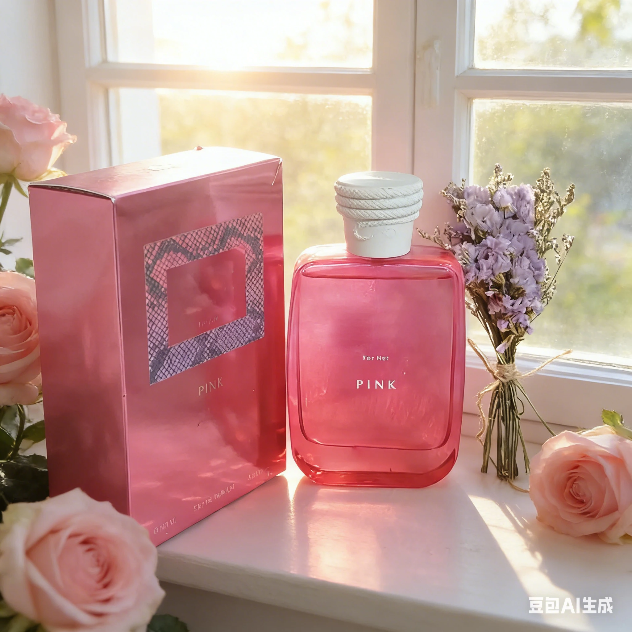 

Ras.a.si Haw.a.s pink Women's perfume spray 100ml persistent flower fragrance 3.4oz, light and durable