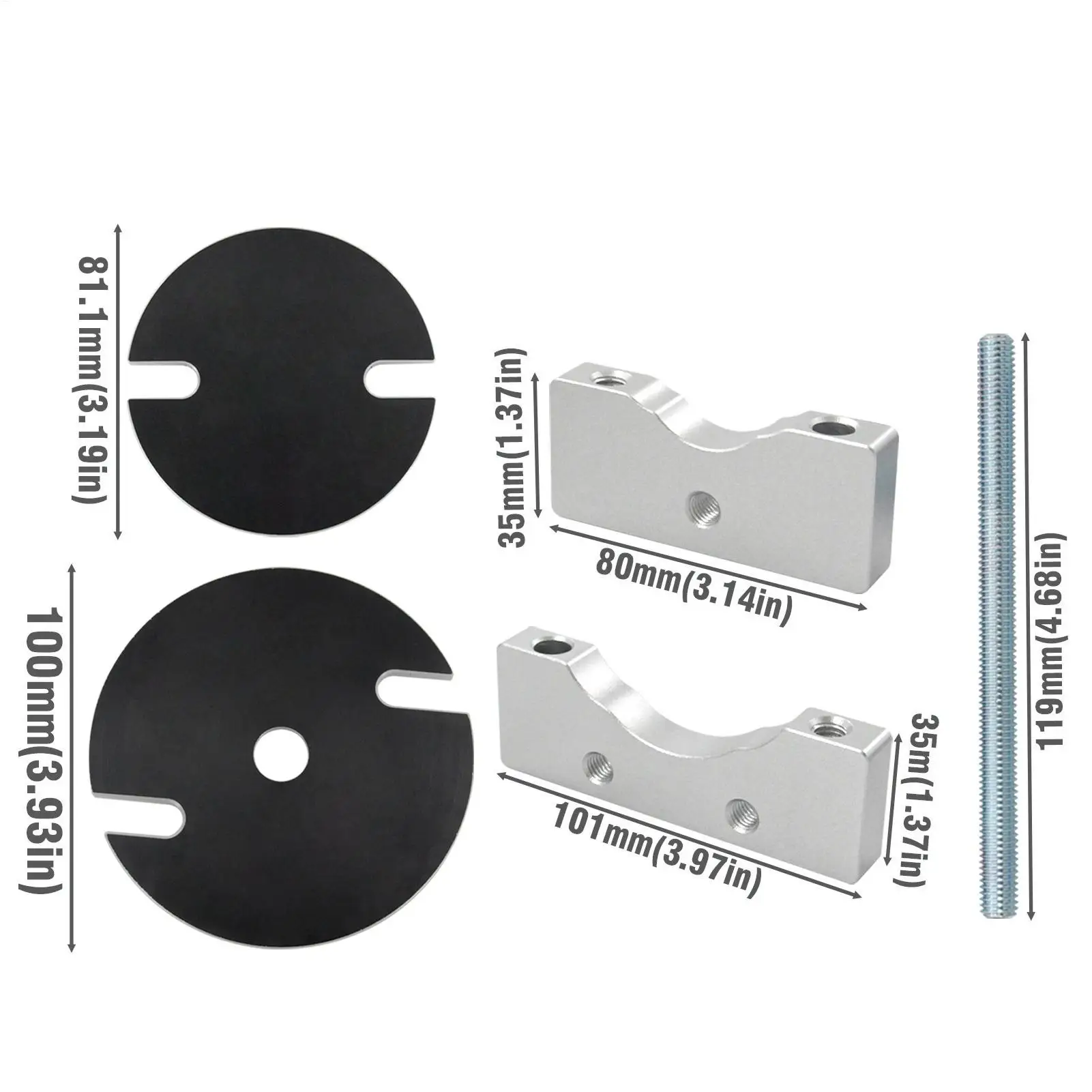 For Husqvarna TC TE 125 250 300 Motorcycle Exhaust Pipe Dent Repair Kit Portable Aluminum Tool Pipe Dent Repair Kit For Men