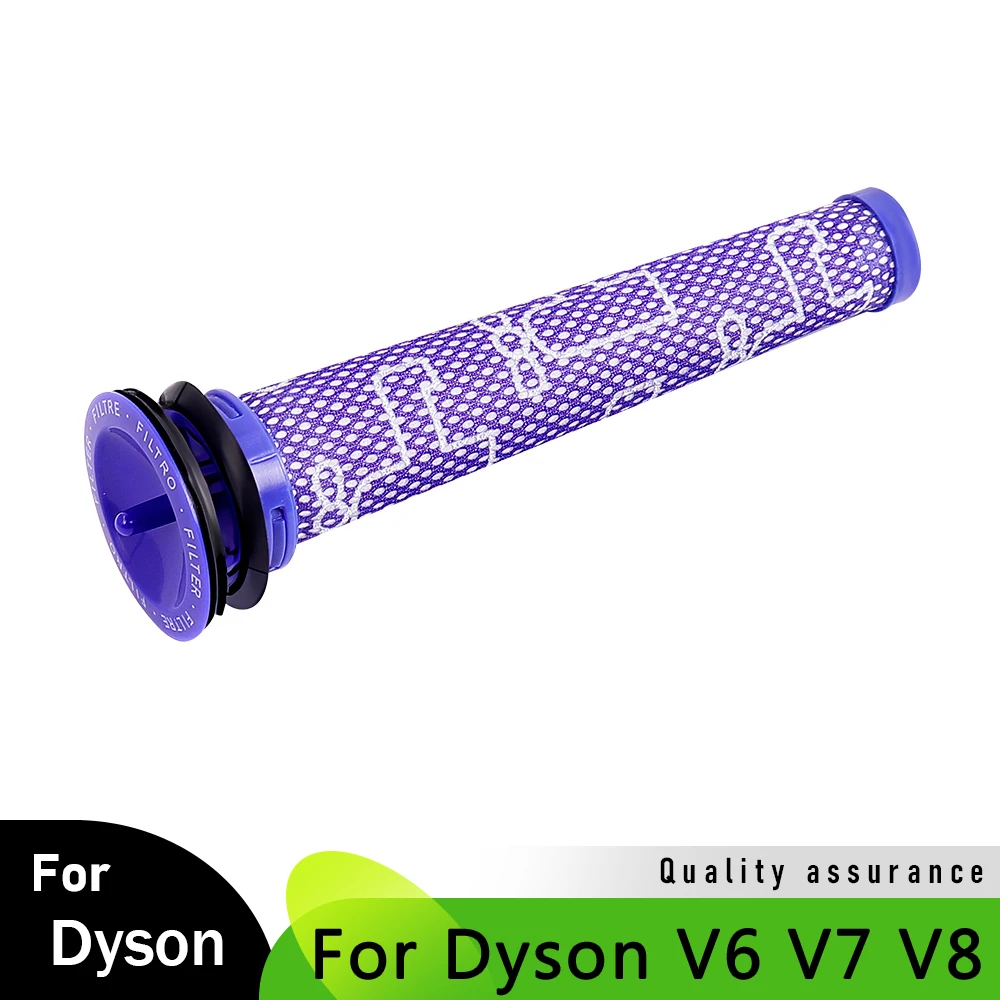 استبدال خرطوشة الفلتر المسبق لملحقات تنظيف المكنسة الكهربائية Dyson V6 V7 V8 قطع غيار الفلتر