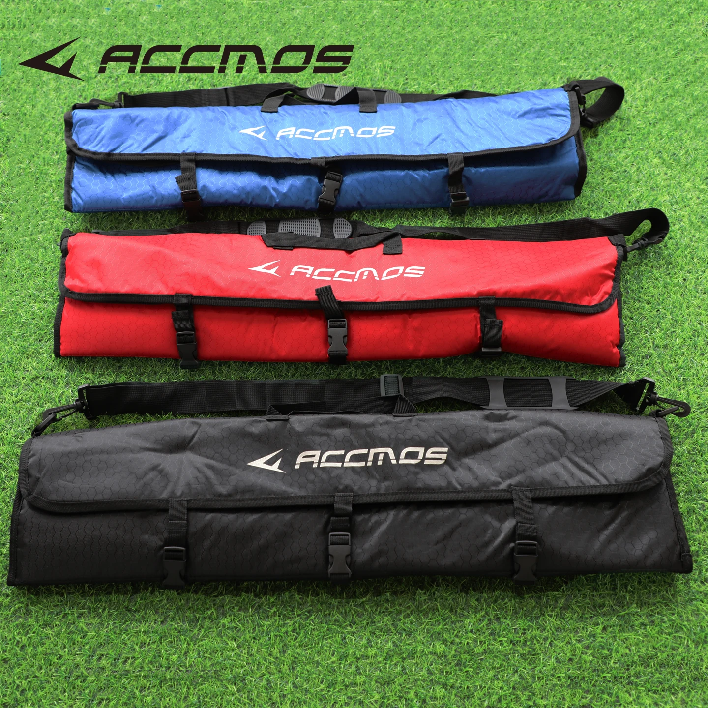 1pc Archery Takedown Recurve Bow Bag Easy Carrying Bow Case Archery Bow Bag Case Carrier Multi Pockets Storage Bag