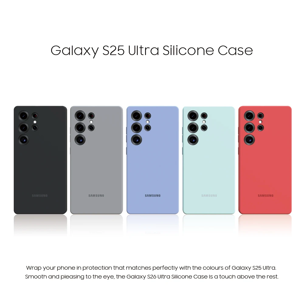 Oryginalne etui do Samsung Galaxy S25 Ultra S25Ultra, wysokiej jakości miękka silikonowa osłona, futerał ochronny i pudełko do Samsung Galaxy S25 U — zdjęcie produktu 3