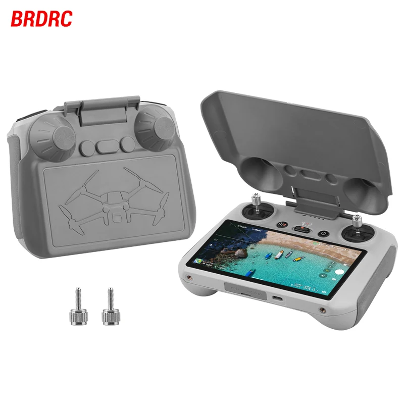 Image of BRDRC Sonnenhaube für DJI RC Displayschutzfolie für DJI Mini 3 Pro/Mavic 3 Pro/Air 2/2S RC Fernbedienung Zubehör