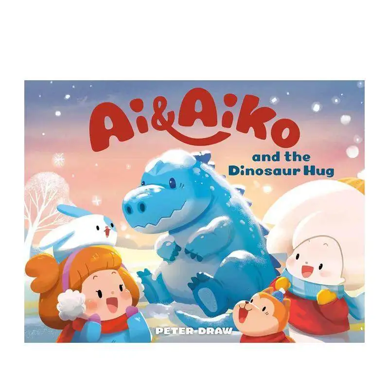 

Pre-sale period: 60 days Ai & Aiko and the Dinosaur Hug English version: Children's Fun Picture Book