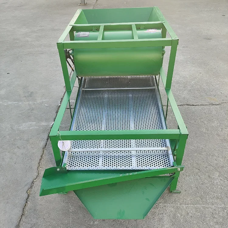 Sesame Seed Sieving Machine Grain Cleaning Sieve Sorting Machine Vibrating Screening Machine Wheat Corn Separator