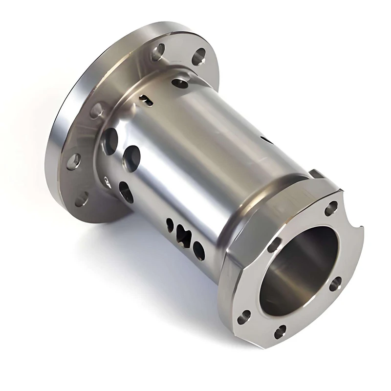 

Изготовленные на заказ услуги по обработке с ЧПУ Прецизионный промышленный фланцевый цилиндр из нержавеющей стали Обработка металла на заказ