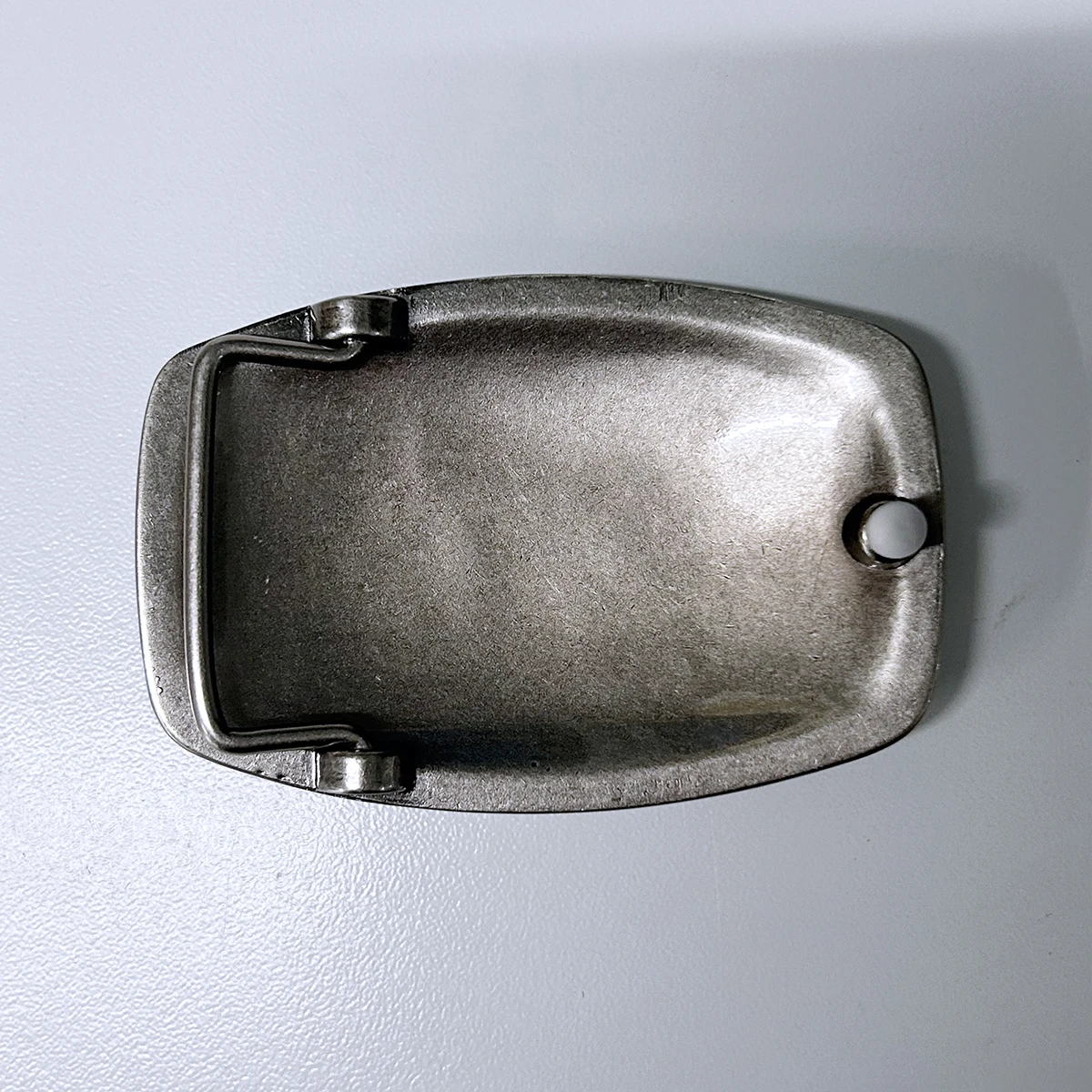 Vintage Silver Plated Cross Knot Solid Brass Belt Buckle BUCKLE-BS020