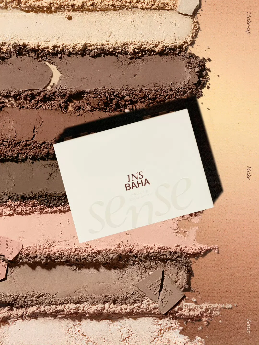 INSBAHA Sombra de ojos Paleta facial todo en uno Color My Way Sombra de ojos / Rubor / Resaltador / Contorno Maquillaje multiusos versátil