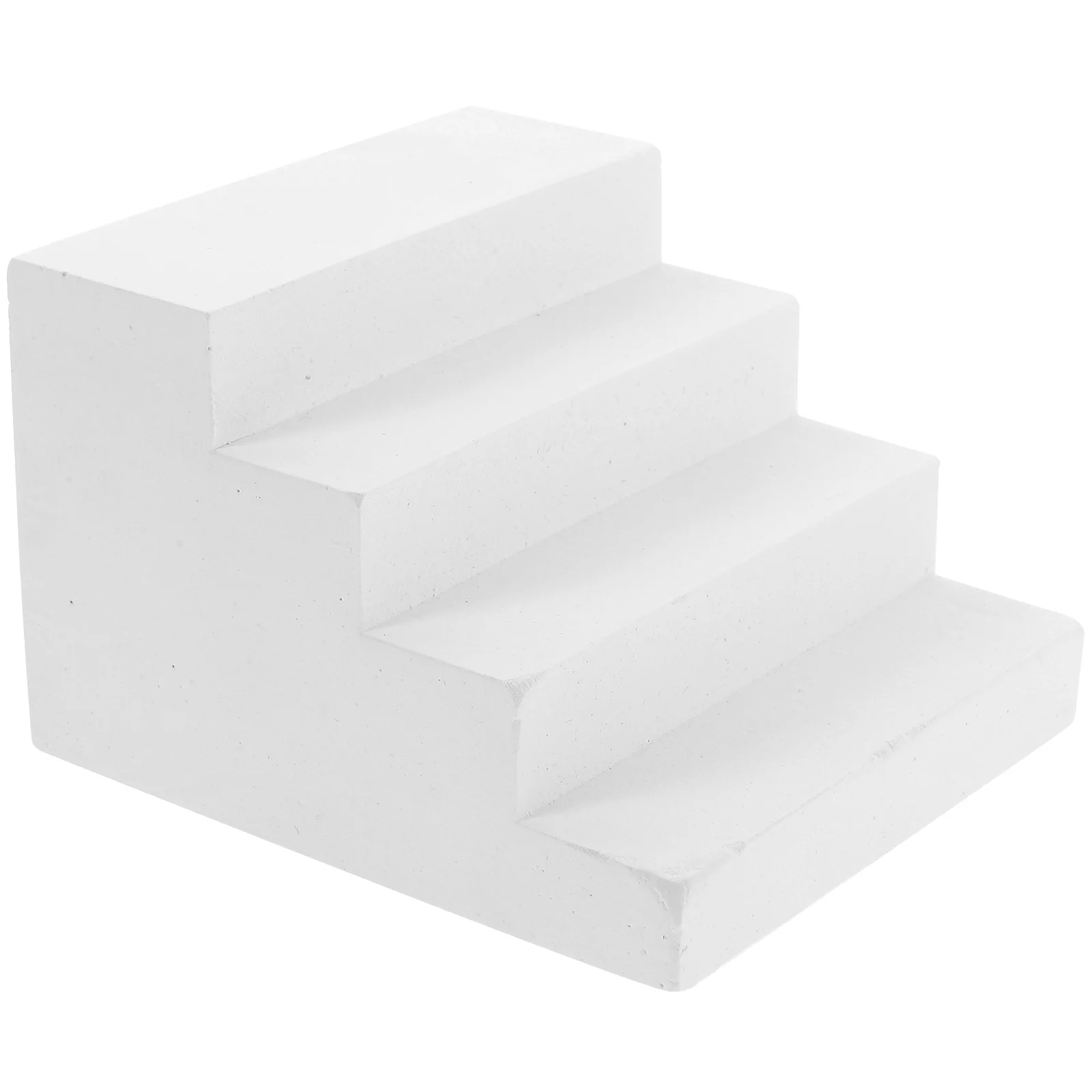 

Trapezoidal Cube Props Golden Mini Ladder Photo Gypsum Craft Ornament Display Table Plaster Toy Decor Trapezoid Shape Artistic