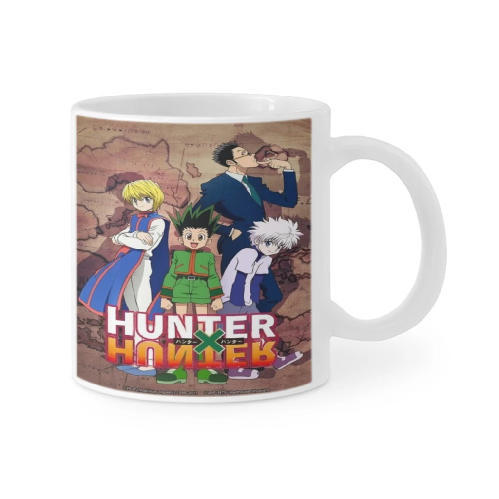 Hunter-X-Hunter Ceramics Coffee Mugs Tea Cup Milk Cups Gifts Drinkware Coffeeware Anime