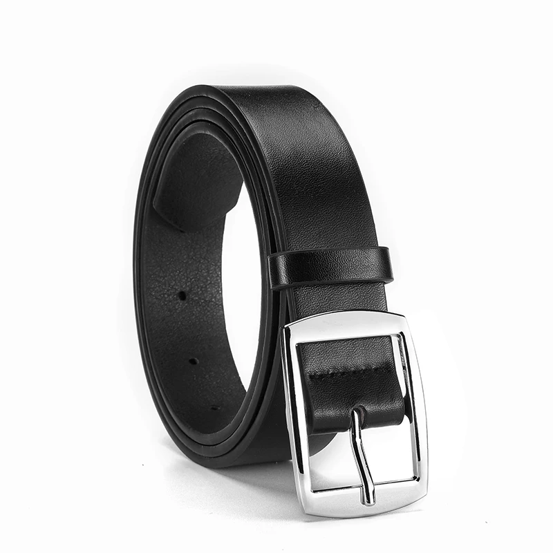 Neue Luxus Gürtel für Männer PU Leder Gürtel Metall Pin Schnalle Hohe Qualität Berühmte Marke Designer Hüftgurt Gürtel für Jeans Plus Größe – Detail 3
