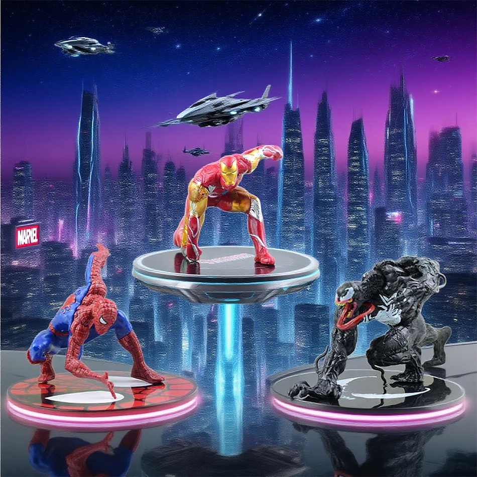 2025 nuevo último Venom sólido PVC posición tumbada Venom Villain Alliance Spider Man Anime modelo hecho a mano decoración muñeca niños