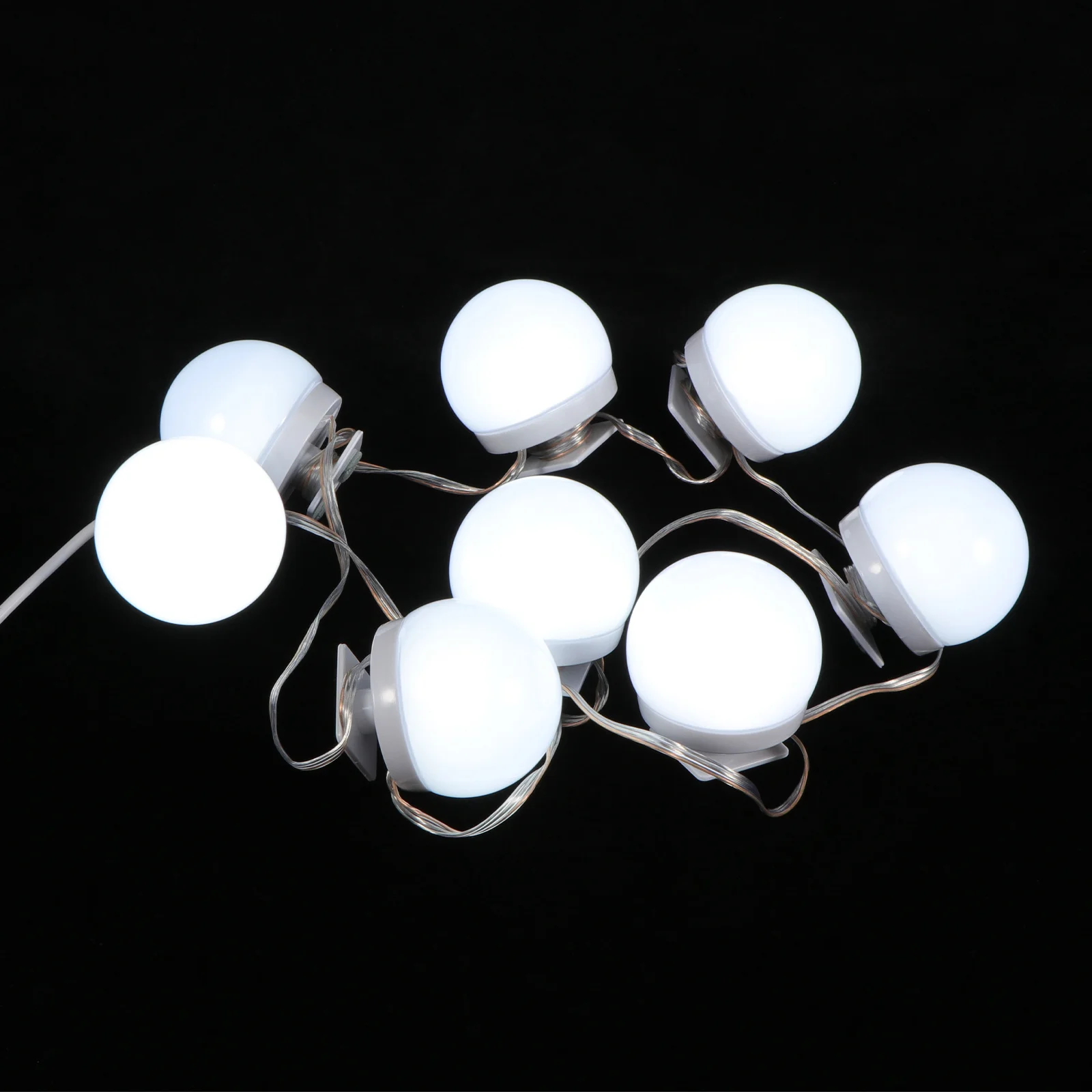 

1Set Creative Mirror Front Light Elegant Vanity Lamp Portable LED Lighting for Salon LED Makeup Light Bulb Mirror Front Lamp