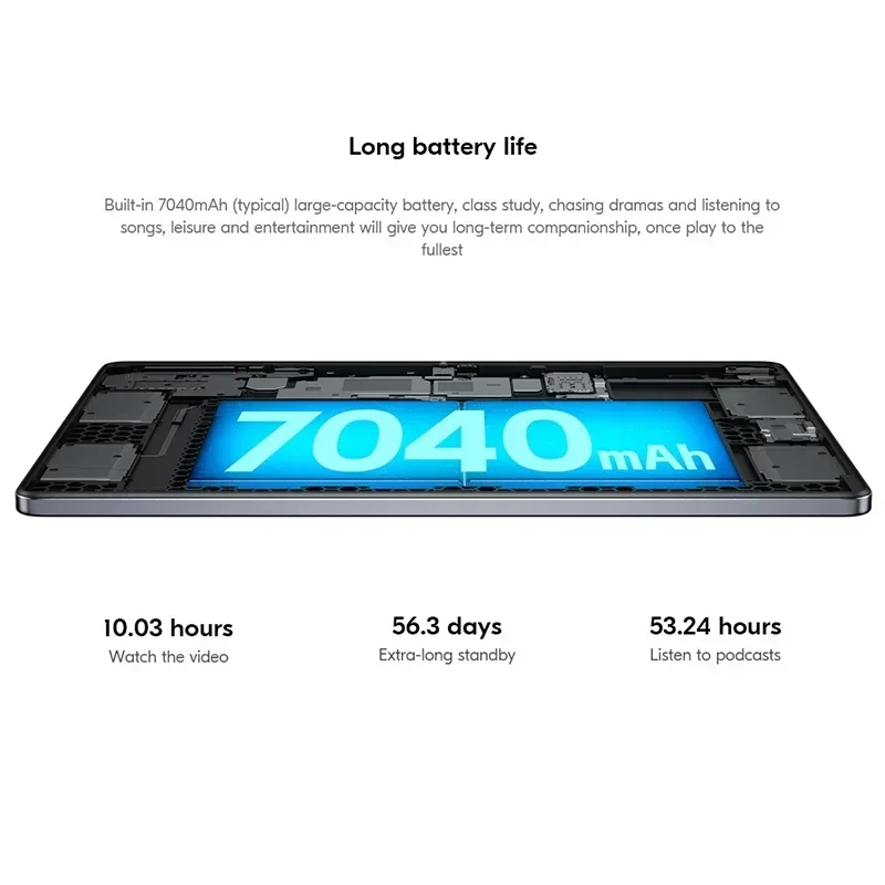 Gloabl ROM Lenovo Xiaoxin Pad 2024 Tablet Qualcomm Snapdragon 685 8MP Cámara 7040mAh Batería 11\