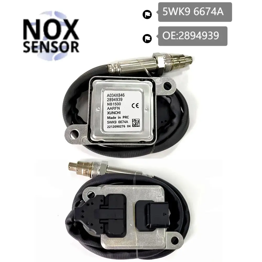 5WK9 6674A 2894939 Auto sensors SCR Nitrogen Oxygen Sensor Aftermarket NOx Sensor for CUMMINS