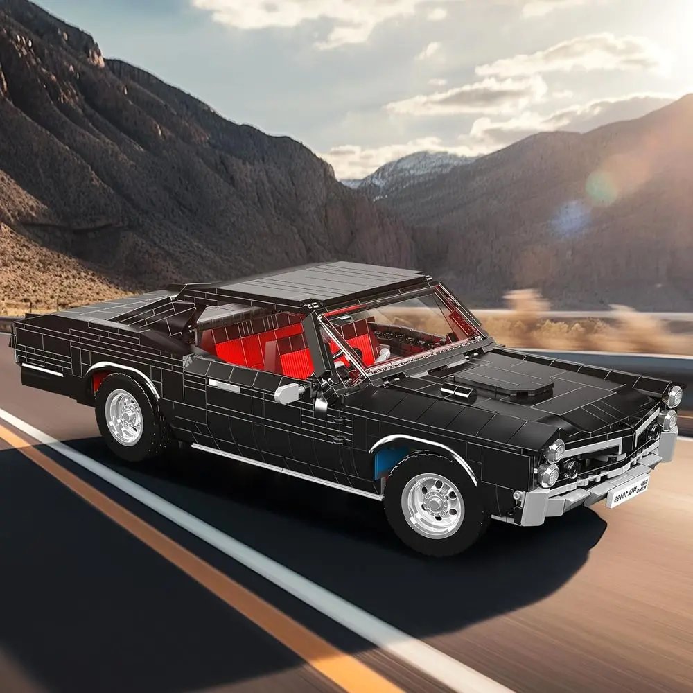 10199 Kit modello di auto, blocchi di costruzione di auto sportive in stile MOC, da collezione per adulti, set da 1563 pezzi statici