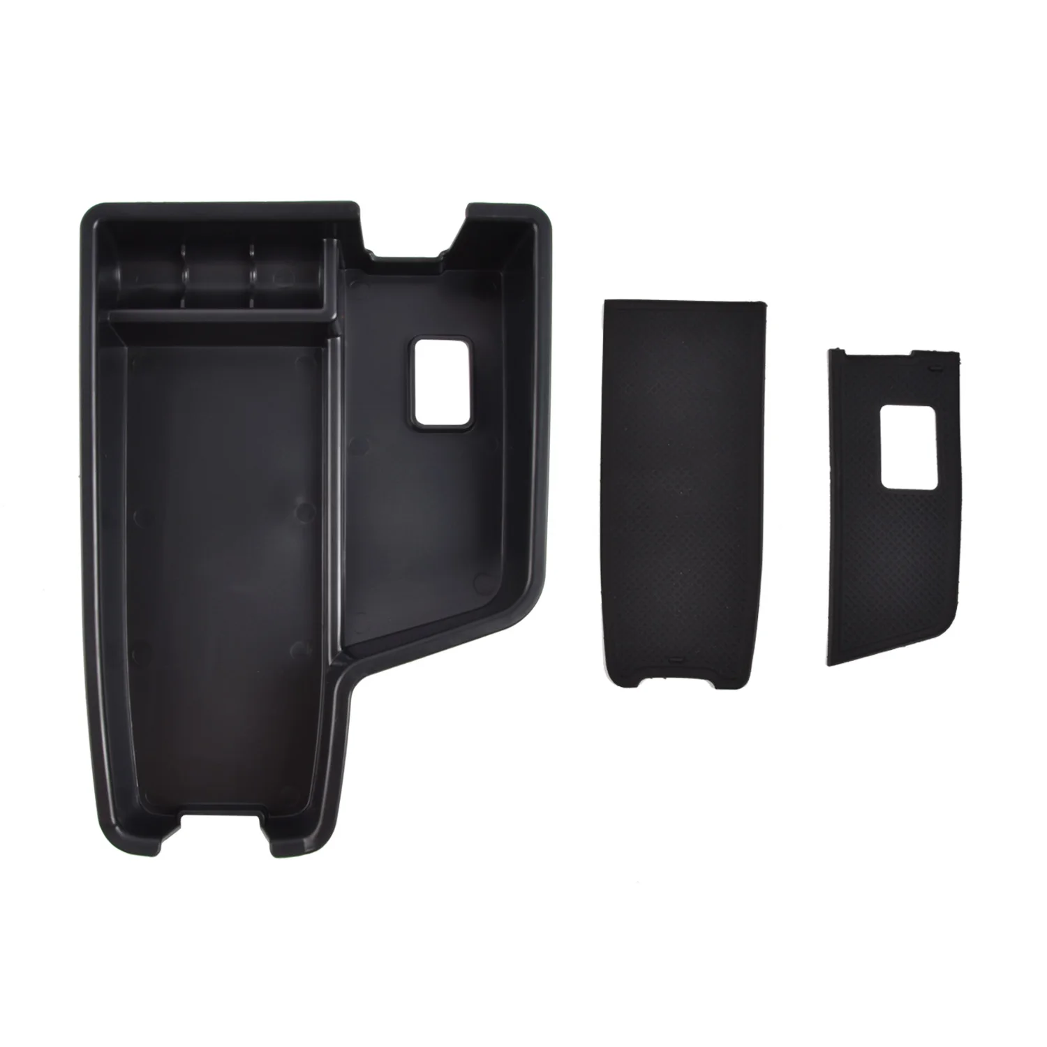 ABS Schwarze Mittelkonsolen-Armlehnen-Aufbewahrungsbox, passend für BMW 3er F30 2013-2016, Auto-Aufbewahrungs- und Ordnungshilfe – Detail 3
