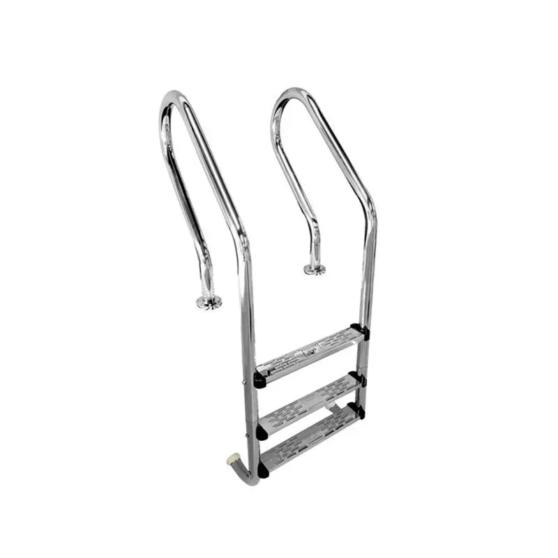 

Swimming pool launching escalator handrail ladder 304 stainless steel thickened anti-skid pedal
