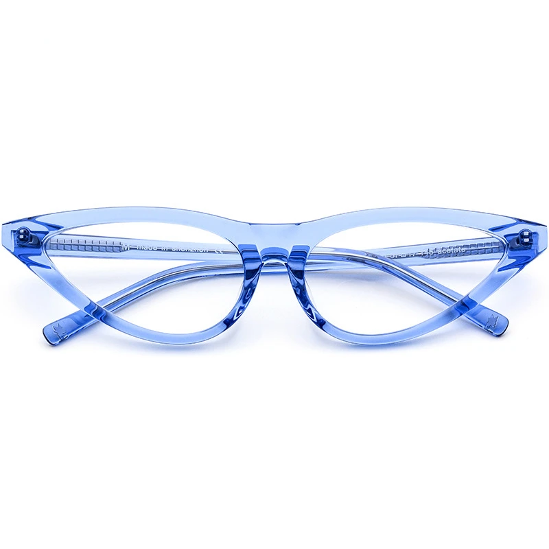 Personality Cat's Eye Frame European and American Ladies Fashion Glasses Frame Plate Frame Triangle Fashion Exquisite High-end.