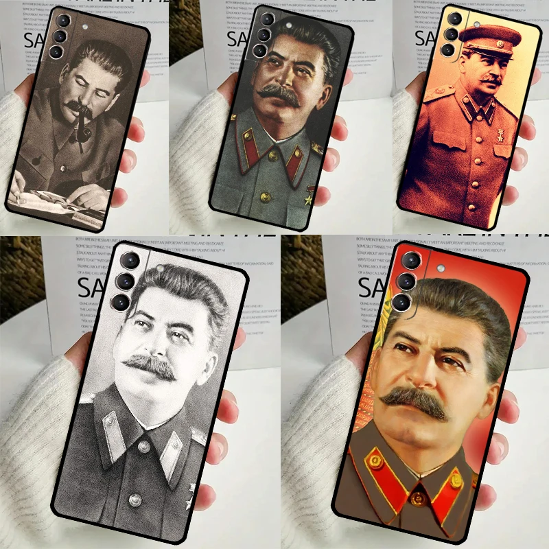 Russian Commander Stalin Case For Samsung Galaxy S24 S23 S22 Ultra Note 10 Plus Note 20 S9 S10 S20 S21 FE Back Cover