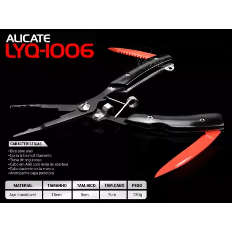 Multifunctional Fishing Pliers With Sheath - LYQ-1006
