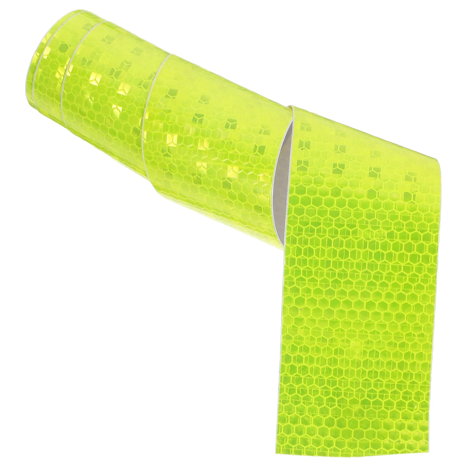 

3pc Adhesive Reflective Strips White Blue Running Safety Gear Night Riding Equipment Luminous Ribbon Traffic Safety Tools For