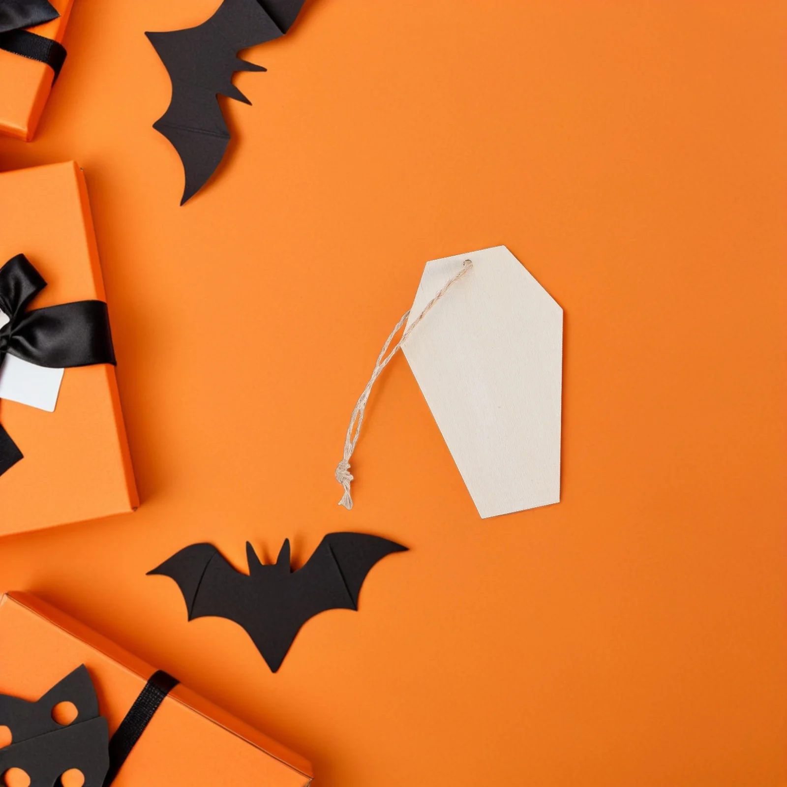 

30Pcs Unfinished Wooden Tombstone Cutouts Halloween DIY Craft Wood Shapes Blank Wood Slices Cemetery Ornaments