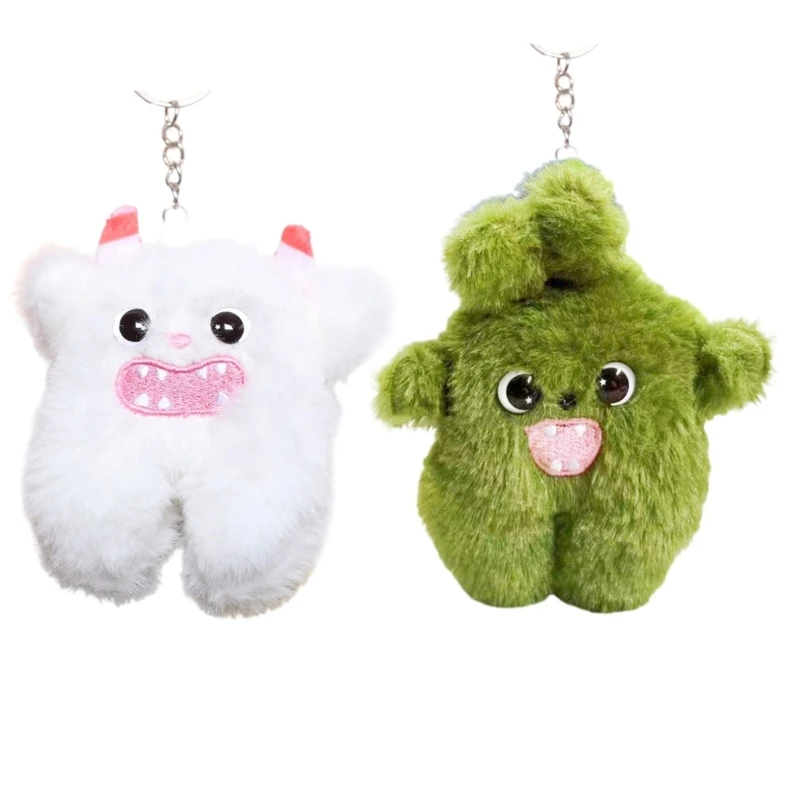 Unique Keychain Vibrants Cartoon Toy Stylish Key Holder Bag Purse Charm Colorful Keyring Present for Kids & Collectors Dropship