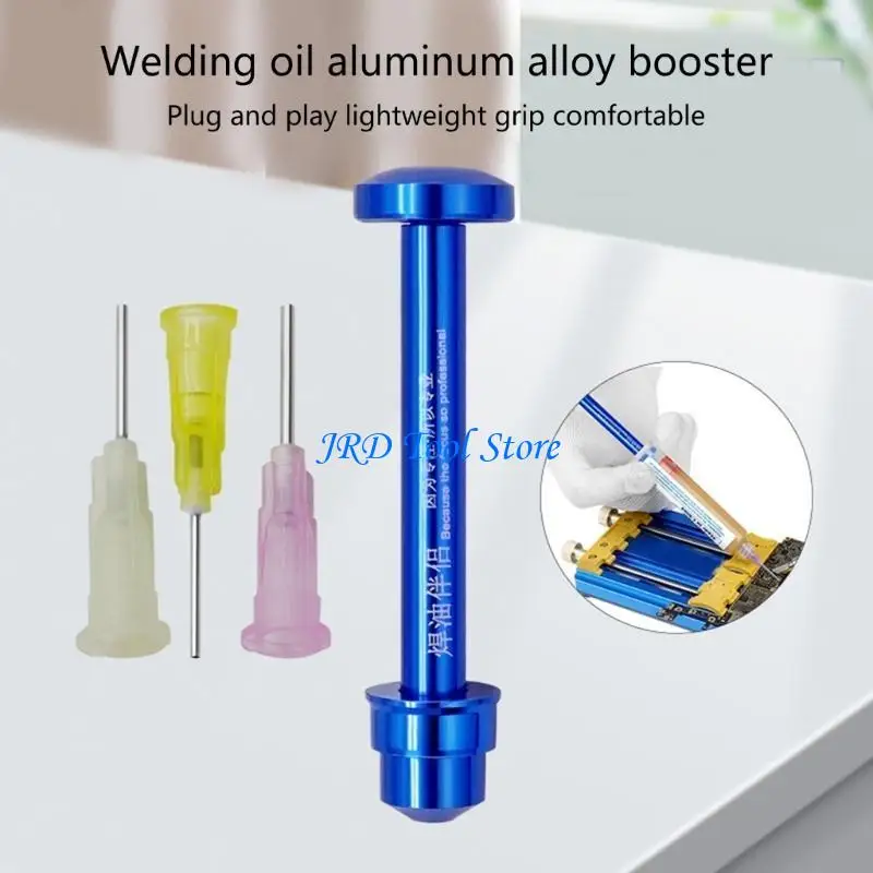 

A2UD Aluminum Alloy Welding Set Plunger Tool Syringes Dispenser Plunger Tool Durable