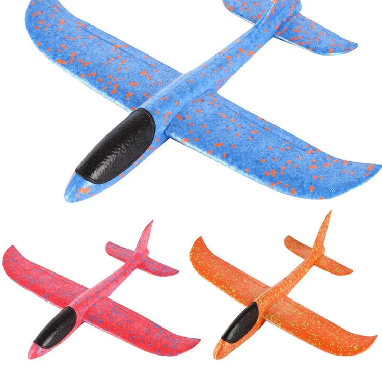 

Model Aircraft Plane Foam Airplane Toy Hand Launch Throwing Glider Outdoor Fun Sports Plane Model For Kids Gift M0162