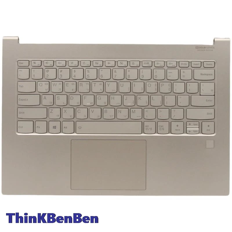 

KR Korean Keyboard Mica Upper Case Palmrest Shell Cover For Lenovo Ideapad YOGA C930 13 13IKB Laptop 5CB0S72647