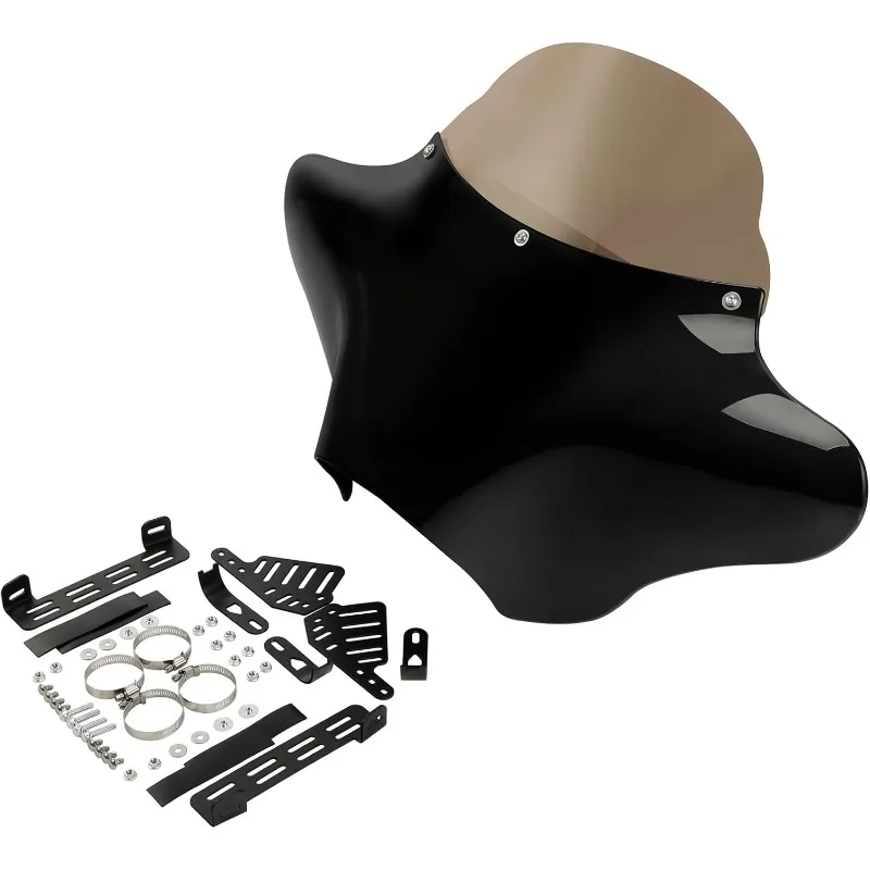 TCMT الخارجي Batwing هدية الزجاج الأمامي جبل مجموعة أدوات صالح لياماها الخامس ستار 650 1100 الكلاسيكية 1998-2011 الظل ACE 1995-2000