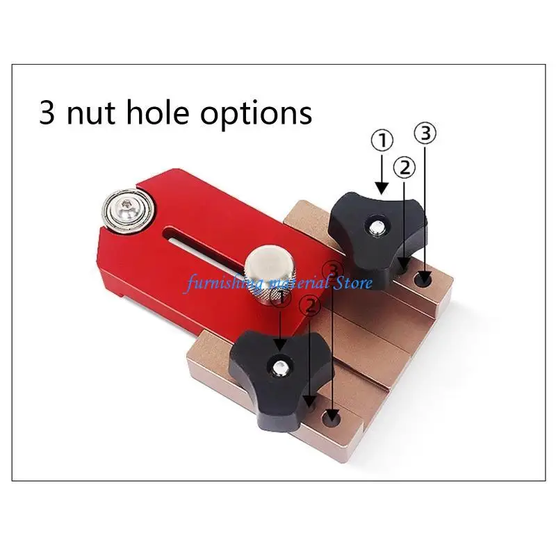 Y5GD Woodworking Table Push Table Push Manage Machine Tool Tool Calco del limite Sliding Myter Gauge Connector Retainer
