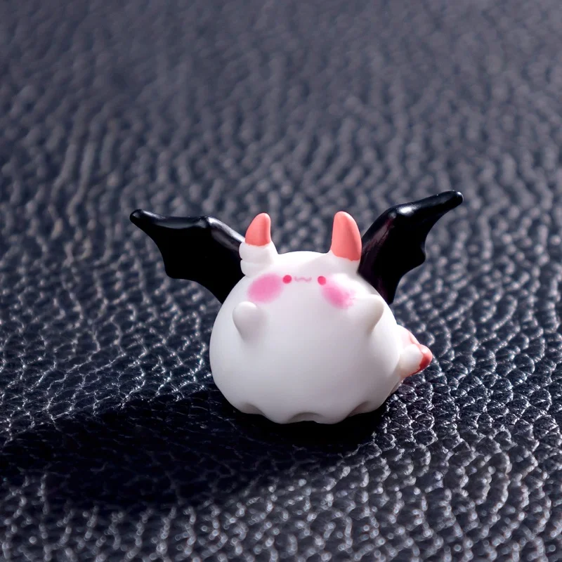 Creative Resin Miniatures ตุ๊กตาฮาโลวีนผีฟักทองหมี DIY การ์ตูนอุปกรณ์ตกแต่งของขวัญที่ไม่ซ้ํากันสําหรับเพื่อน