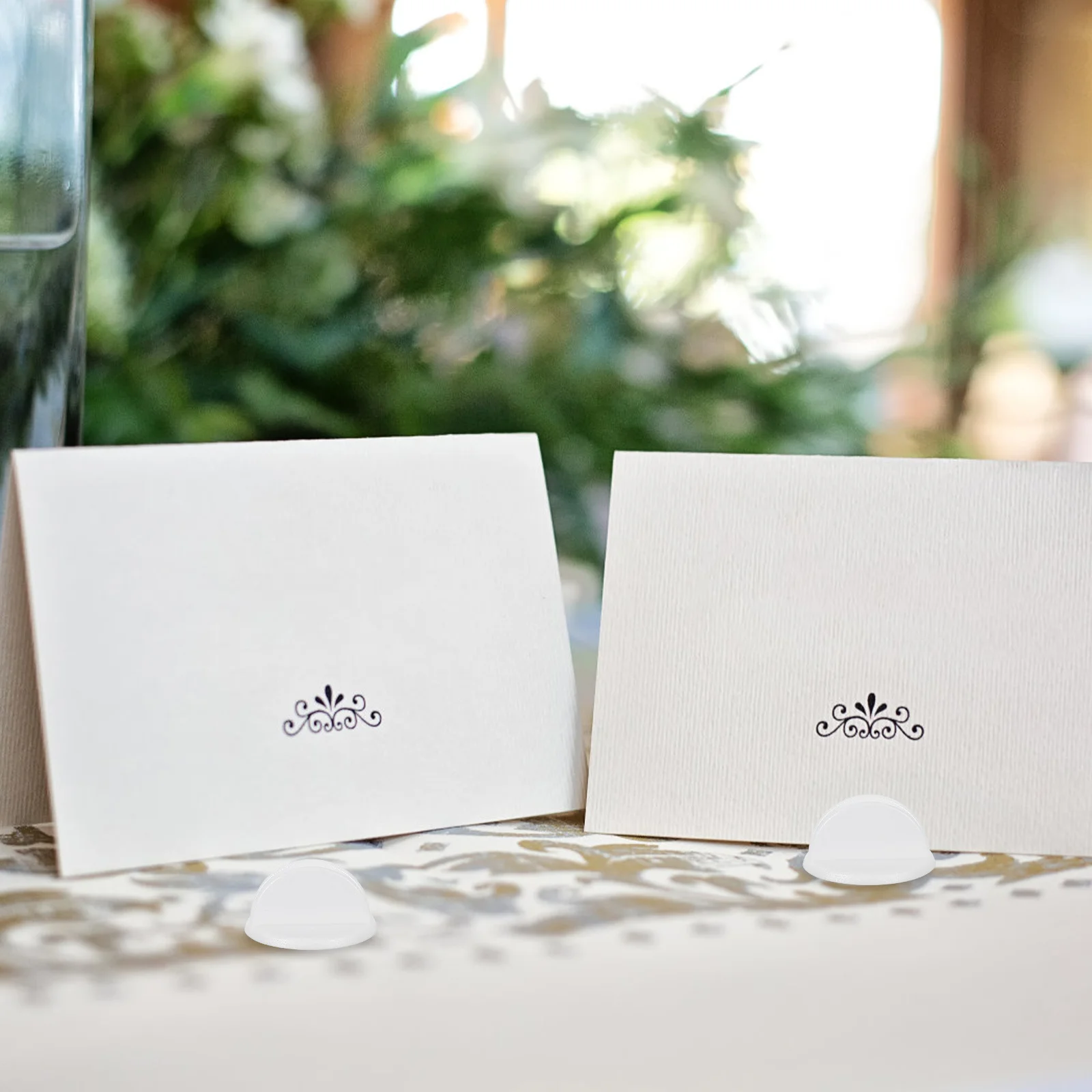 

100 Pcs Notes and Price Tags Removable Label Plastic Holders Clips Mini Clamps Commodity