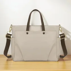 Briefcase Office Laptop Neutral Fashion Briefcases Bags Female Handbag Document Women Men Book Women Commuter Bag