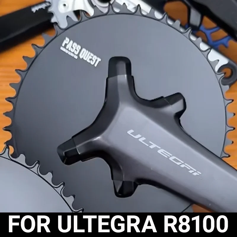 

For Ultegra R8100 Chainring 110bcd 4 Arm Chainring 52 36 53 39 54 40 Aero Plate 42t 44 46t 48t 50t 52 54 Bcd110 Chainring