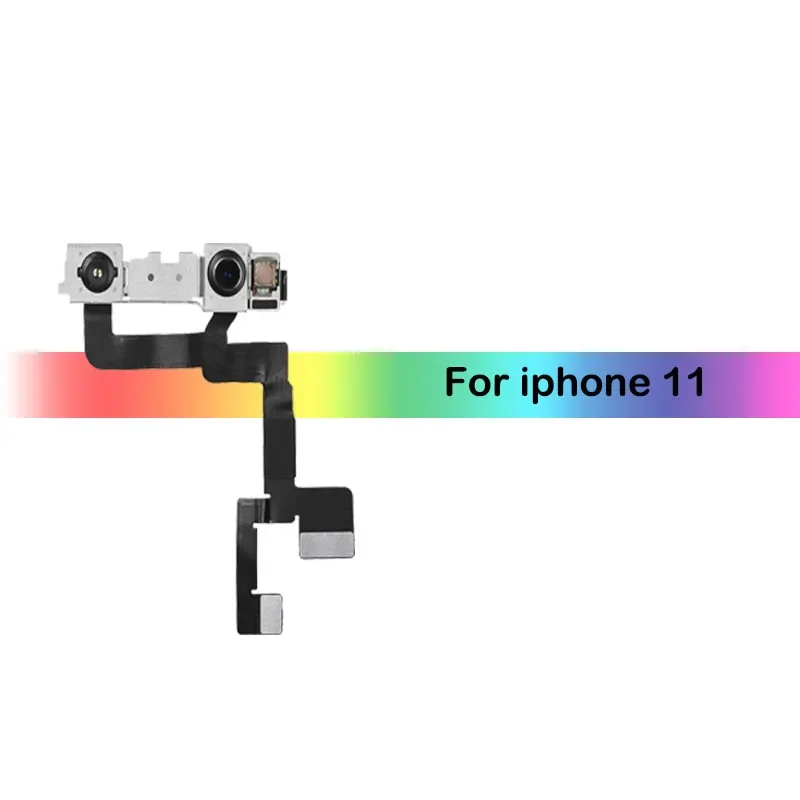 

Поп-тестированная маленькая передняя камера для IPhone 11 11pro 11Pro Max, датчик приближения, передняя камера, гибкий кабель, запасная часть