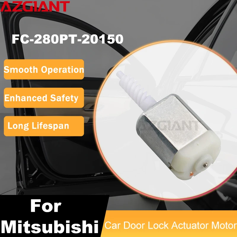 

AZGIANT Car Door lock with adjusting motor For 2008-2015 Mitsubishi Evolution X/2006-2012 Mitsubishi Eclipse IV MK4 Low Noise