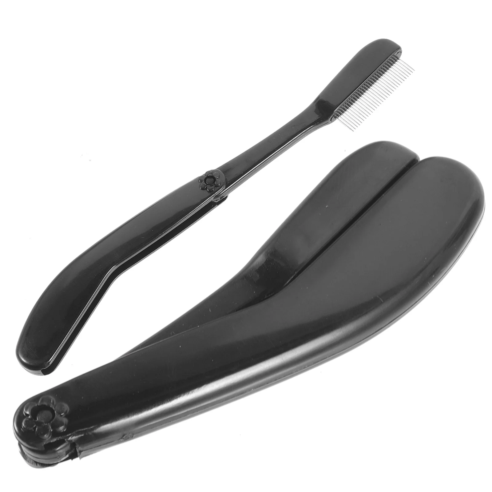 

2Pcs Metal Eyelash Comb Lash Separator Dense Eyebrow Brush Portable Reusable Makeup Tool for Eyelashes Brows Beauty Use