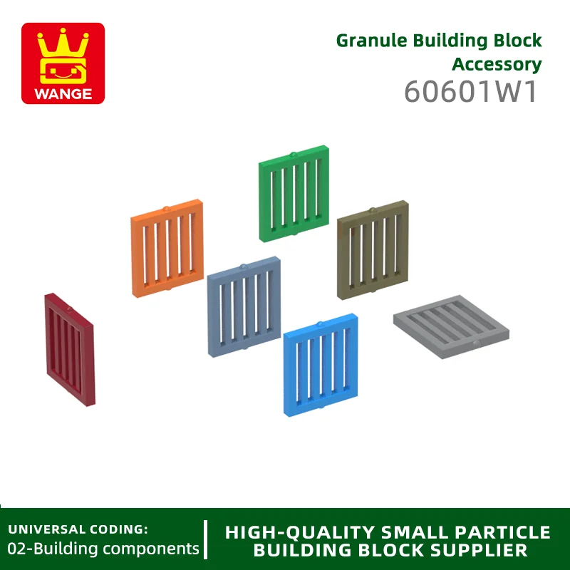 20Pcs/Lot 60601W1 Vertical Window blade Building Blocks Moc Construction Compatible With Bricks Children Toys Gift Box