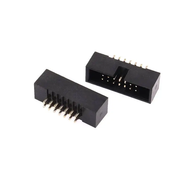 2~5 Stück einfacher Bullhorn-Stecker 1,27 mm Rastermaß gerader Pin IDC-Stecker 6P 8P 10P 12P 16P 20P 30P 40P 50P – Detail 3
