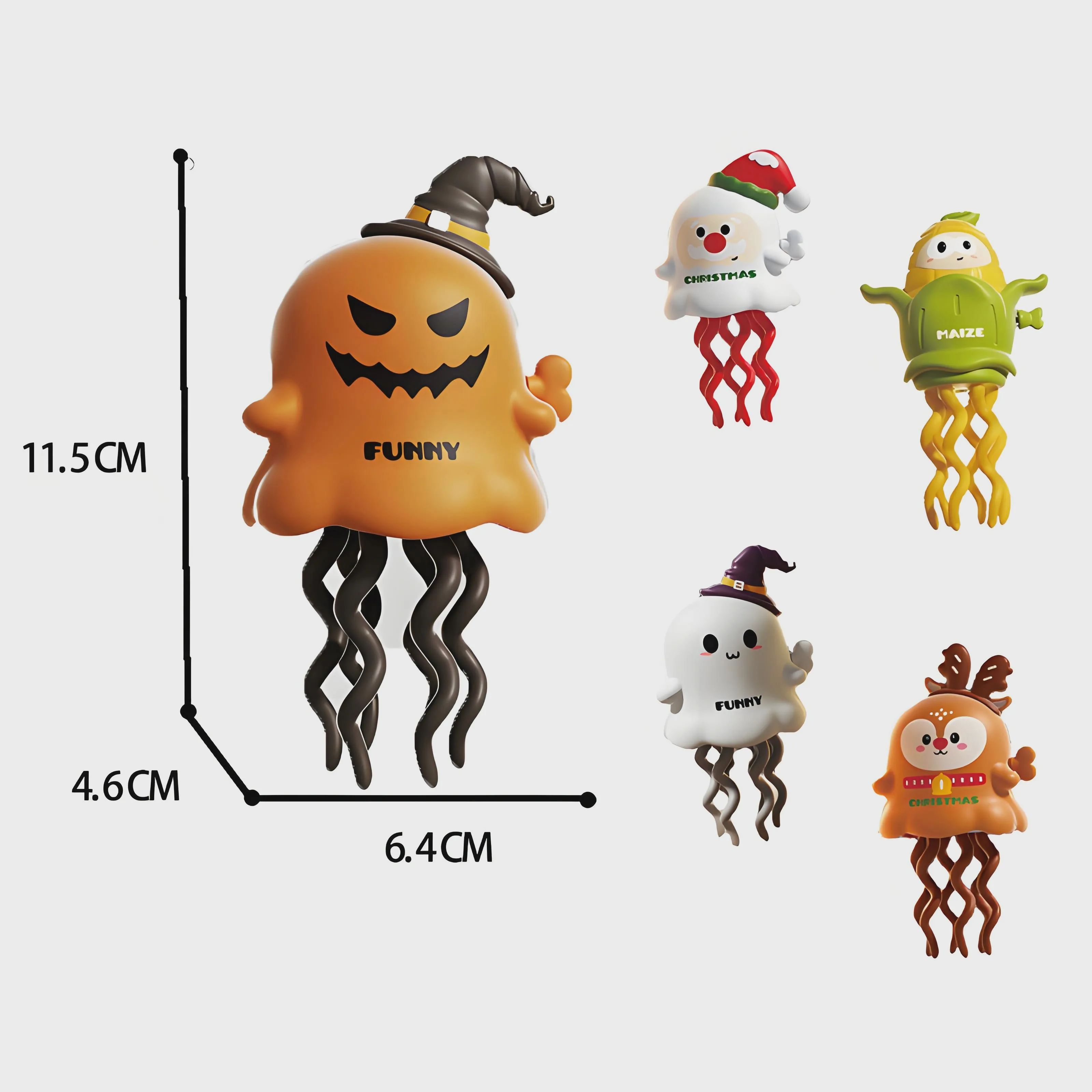 Dancing Ghosts&Dancing Corn Kids Clockwork Pet Toys Cartoon Interactive Baby Crawling Toys Dance Toys Halloween Christmas Gifts