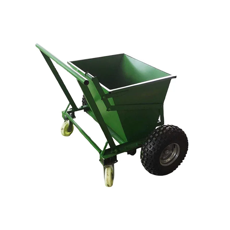 Small hand-pushed artificial turf sand washing machine with power natural turf sand washing equipment