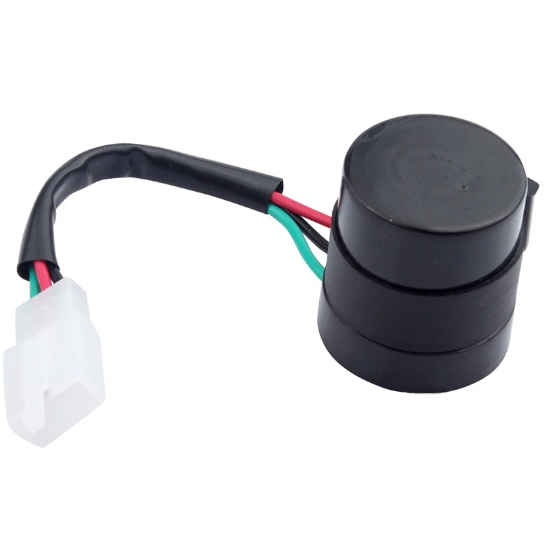 Turn Signal Blinker Electronic LED Light Flasher Relay Indicator Light Rapid Hyper Flash 3 Pin for GY6 50-250cc Scooters