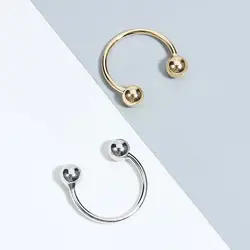 Adjustable Gold Silver Color Geometric Double Ball Rings for Women Open Knuckle Joint Beads Ring Fashion Jewelery